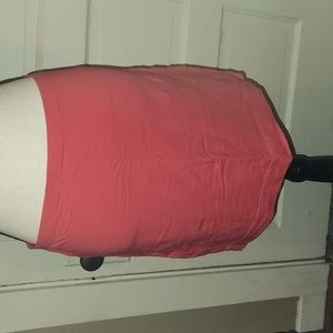 H&M Womens Large Pink Bodycon Skirt